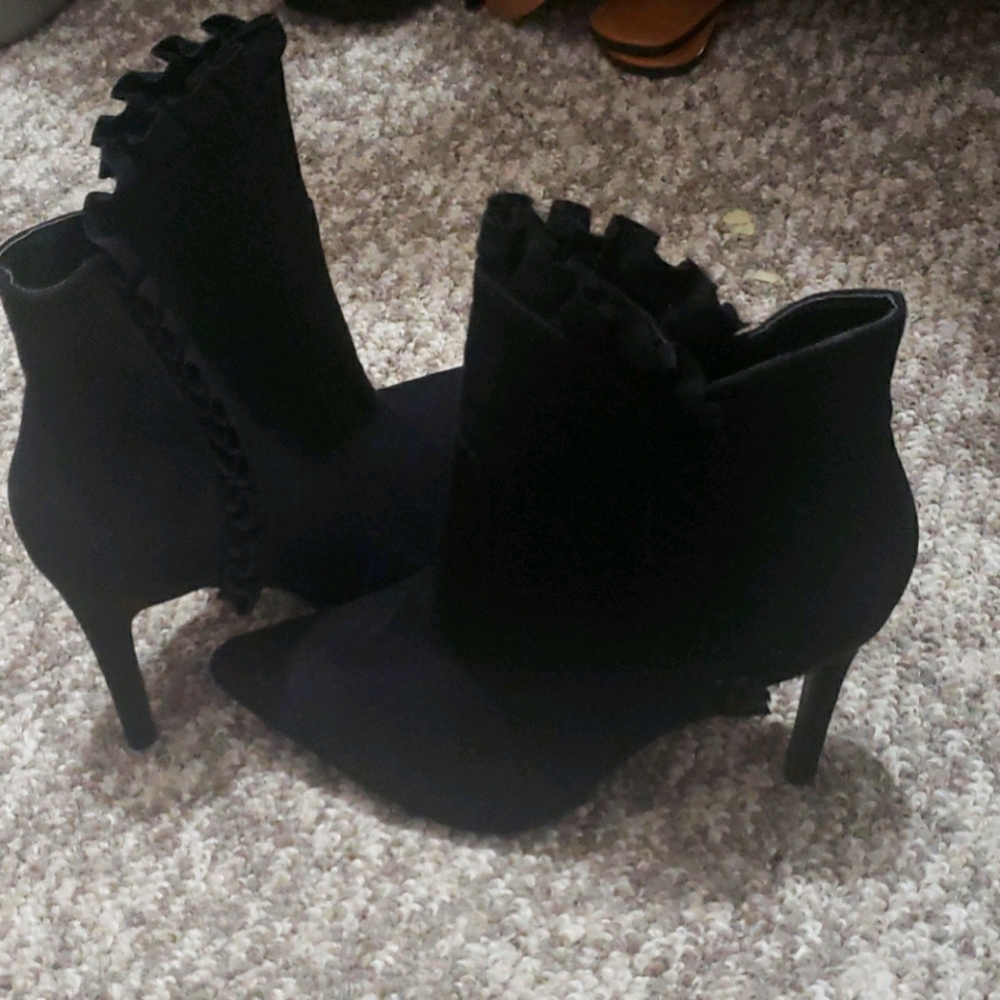 Stiletto ankle booties